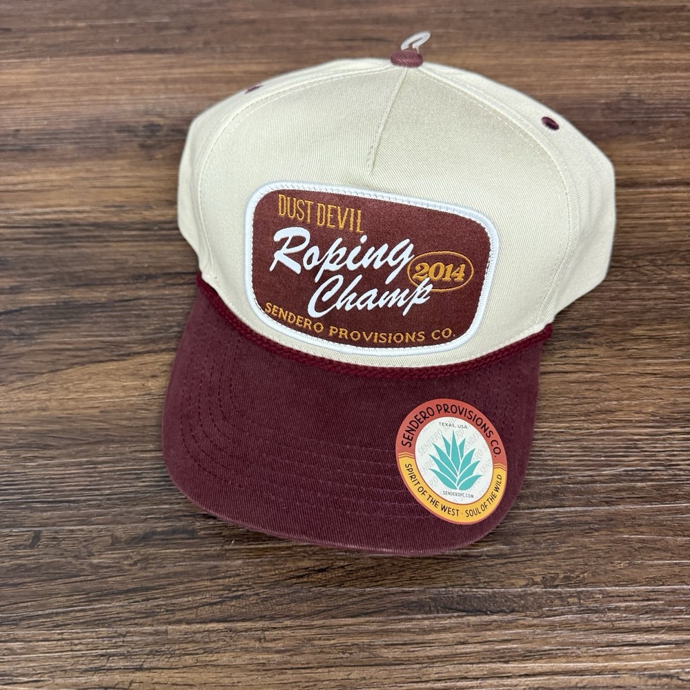 Sendero Provisions co Mens Natural Roping Champ 2014 Snapback Hat Cap One Size